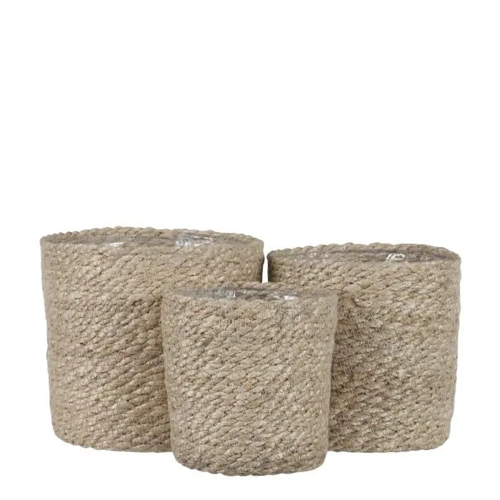 Mica Decorations Bac À Plantes Crème H16xl16xl16cm