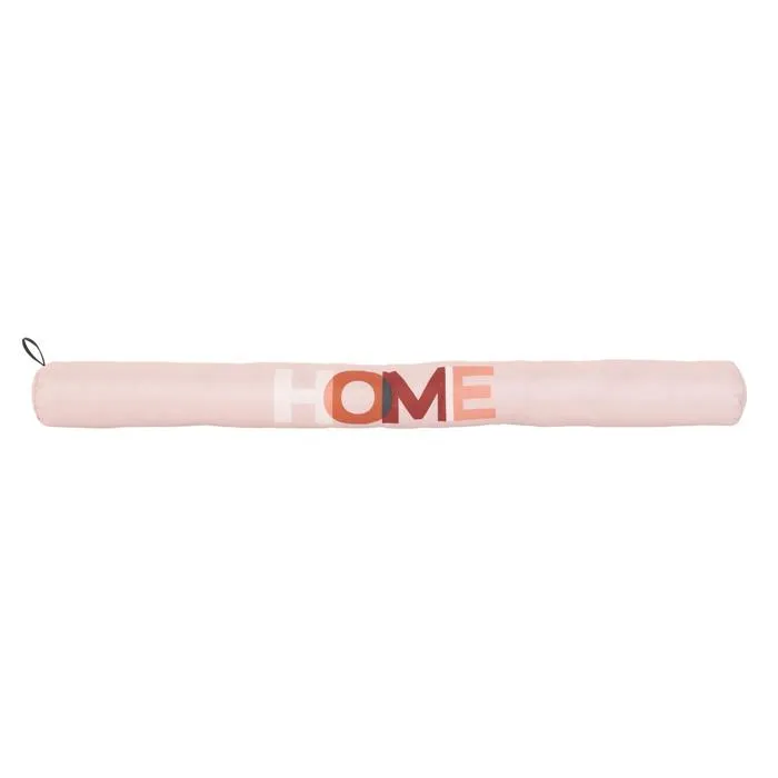 Boudin de porte en polyester avec message collection COLOR rose