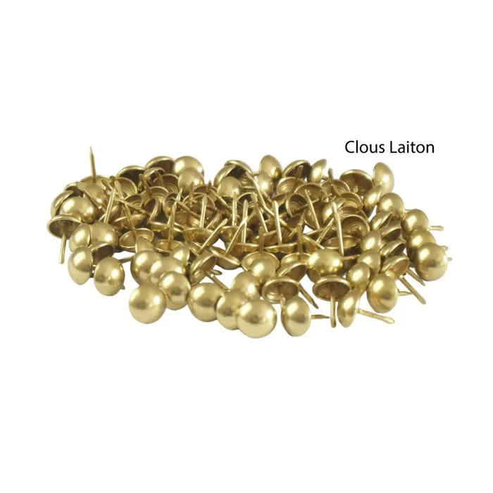 Clous Ronds d'Ameublement Décoratifs - Lot de 1000