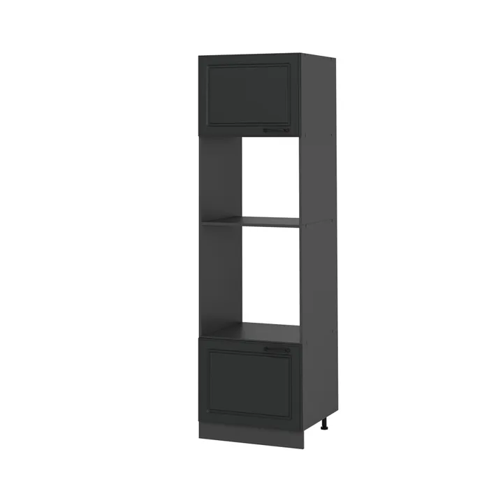 Vicco Armoire micro-ondes Anthracite campagne 60cm