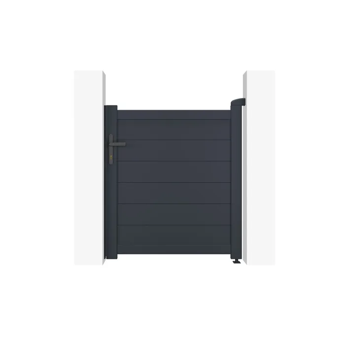 Portillon 1m EIGER H.115cm + Kit inversion ouverture