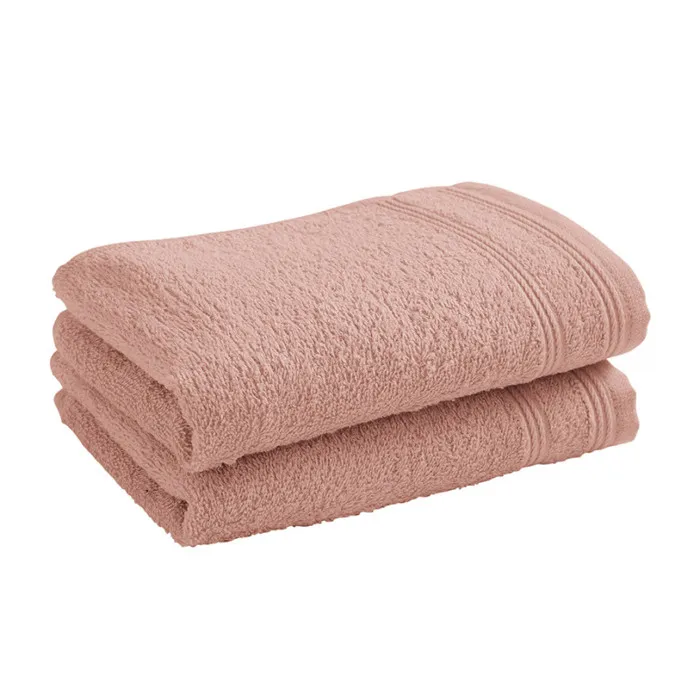 Lot De 2 Serviettes Invité "spa" 30 X 50 Cm / 400 Gr/m²