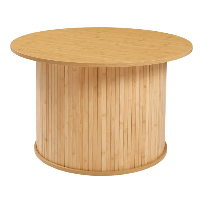 Table basse Ledepid bambou 48 x 80 cm naturel en.casa