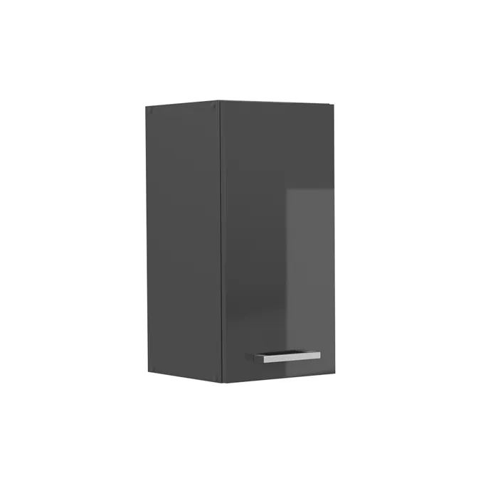 Vicco Elément haut de cuisine Anthracite Haute brillance 30cm