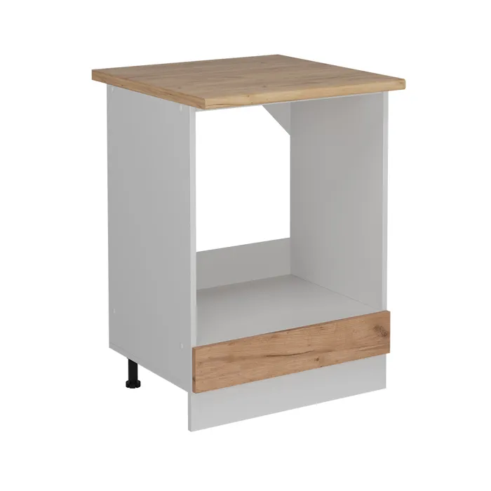 Vicco Meuble pour four Chêne de force doré 60cm PT Chêne