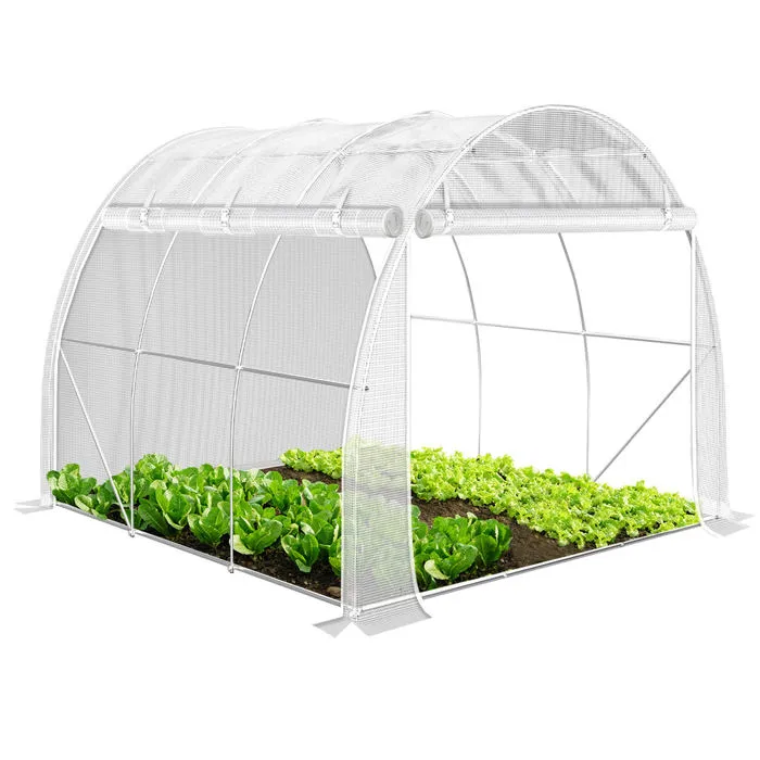 Vounot Serre De Jardin Toute Saison 6m2 Avec Portes Laterales