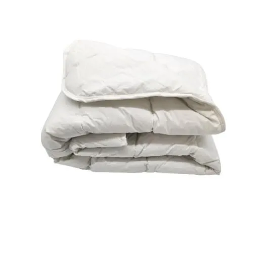 Couette Chaude Coton Percale Anti Acariens - 1 Personne 140x200 - Spécial Hiver - Mortreux