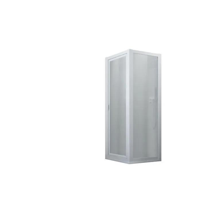 Cabine paroi de douche pivotante 75x100 ouv. 100 CM H 190 en Acrylique mod. Sigma Duo