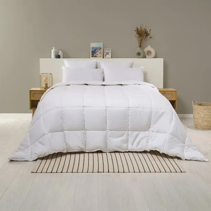 Couette Hiver Très Chaude Sensation Duvet Blanc