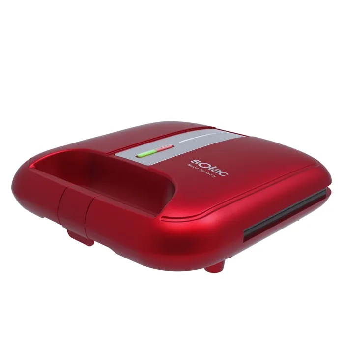Solac S96804000 Gaufrier Et Appareil À Croque-monsieur 750 W Rouge