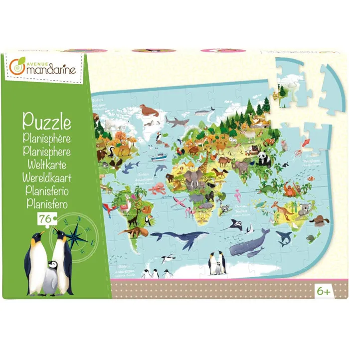 Avenue Mandarine Pu014c 76 Pièce(s) Monde