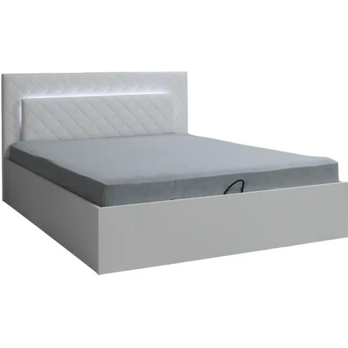 Lit Panarea 160 X 200 Cm Avec Option Coffre Et Sommier