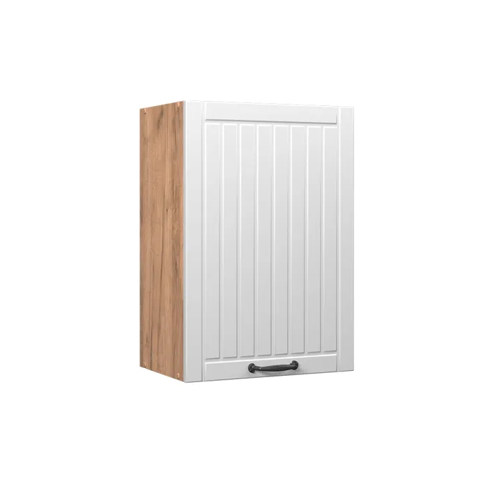 Vicco Elément haut de cuisine Blanc campagne 50cm