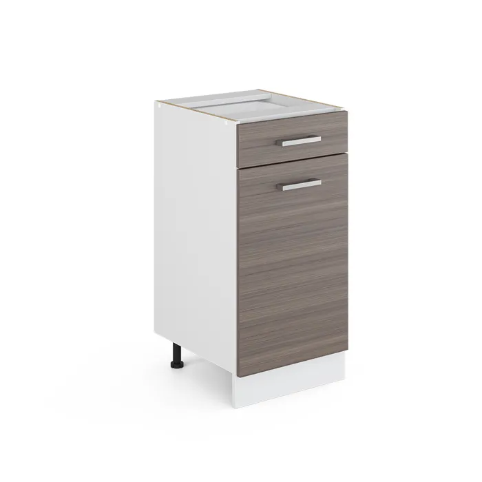 Vicco Meuble cuisine Gris 40cm sans PT