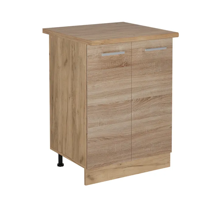 Vicco Meuble bas de cuisine Sonoma 60cm, PT Chêne