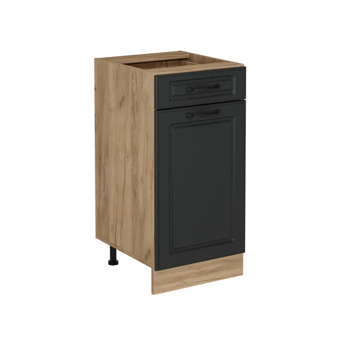 Vicco Meuble cuisine Anthracite campagne 40cm sans PT