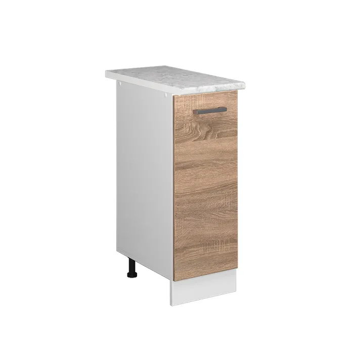 Vicco Meuble de cuisine Sonoma 30cm, PT Marbre