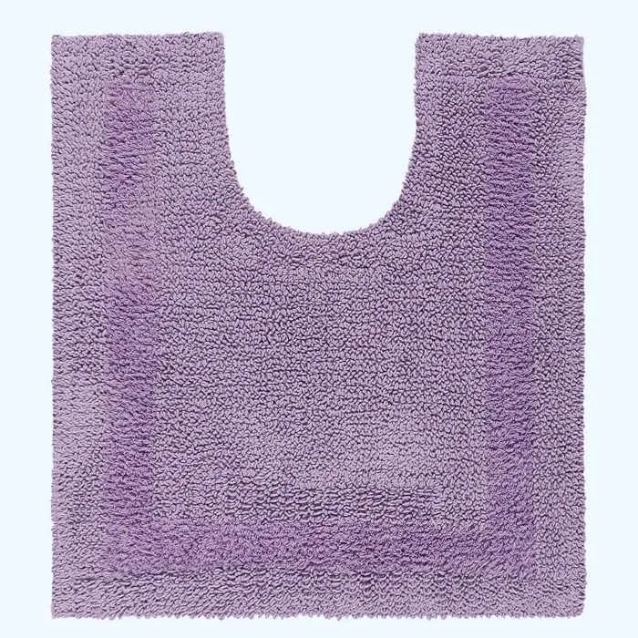 Tapis Contour Wc 50x55cm Lilas Homescapes