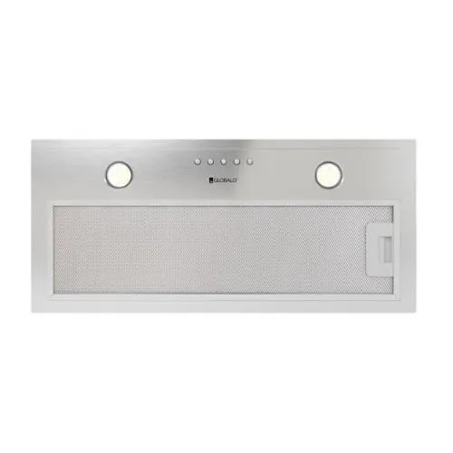 Hotte Casquette Aspirante Silencieuse - 60 cm - 320 m3/h - DELICO - Inox