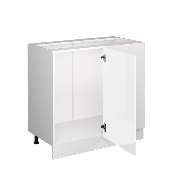 Vicco Universal Armoire dangle Blanc Haute brillance 86cm avec porte, avec PT