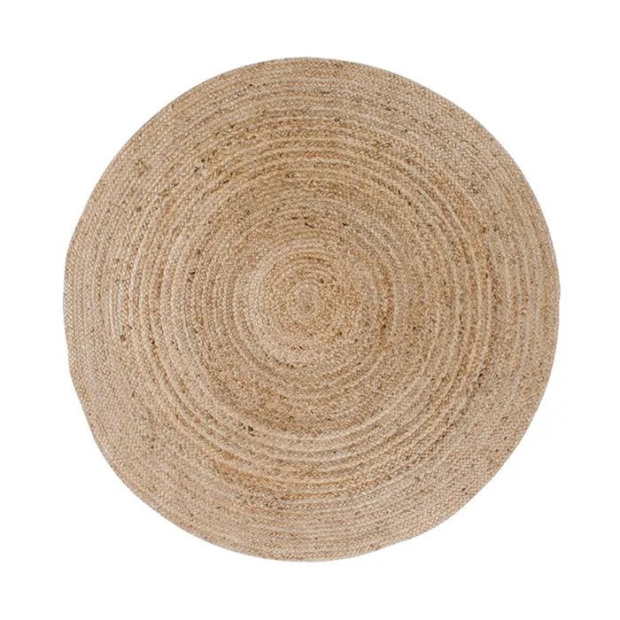 THANE - Tapis Rond 90cm en Fibre de Jute
