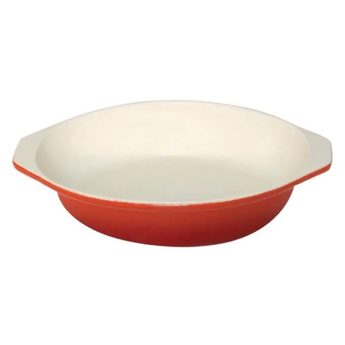 Plat À Gratin Rond Orange Vogue 400 Ml