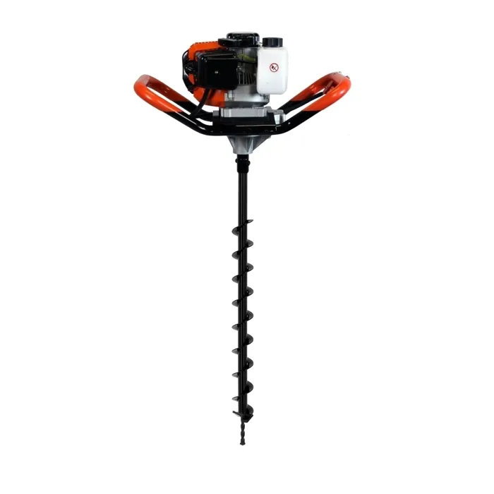 Tarière Thermique 52 Cm3, 3 Cv + Mèche 60 Mm