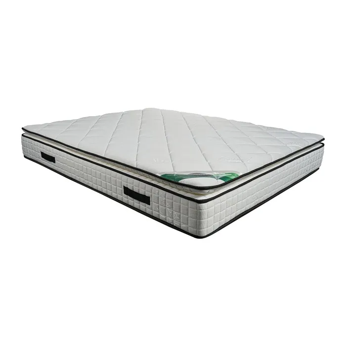 Matelas 140 x 190 cm mousse et coutil bambou ép.23cm - ADANA de NATUREA