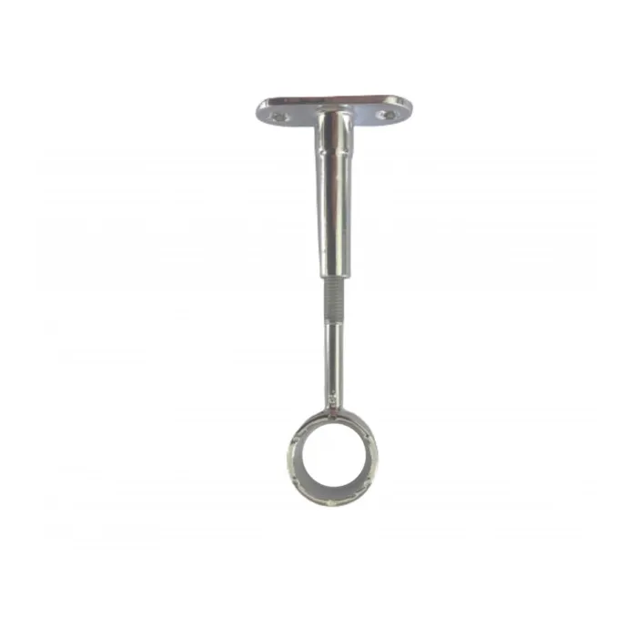 Support Oeil Réglable en Acier pour Tringle de Penderie diamètre 20 mm