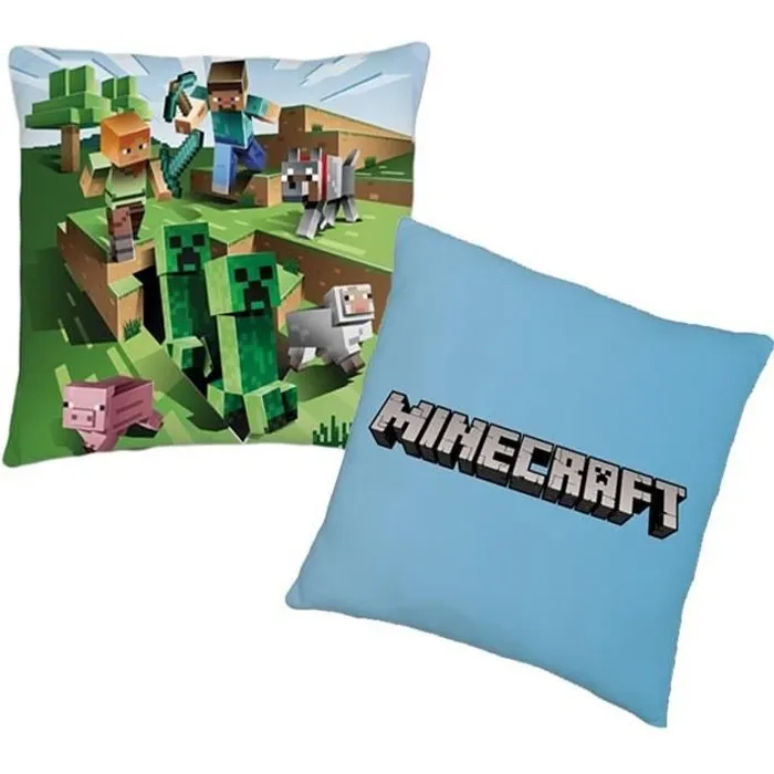 Coussin Décoratif Minecraft Explor 40x40 Cm