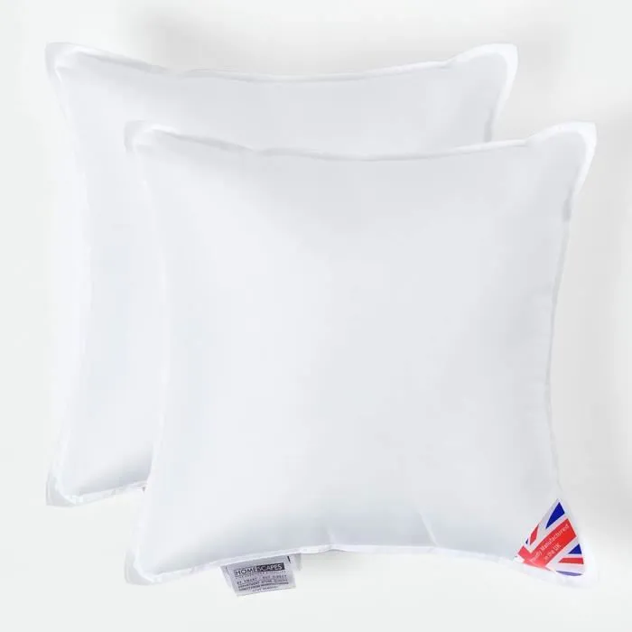 Coussin De Garnissage En Microfibre, 40x40cm Lot De 2 - Homescapes