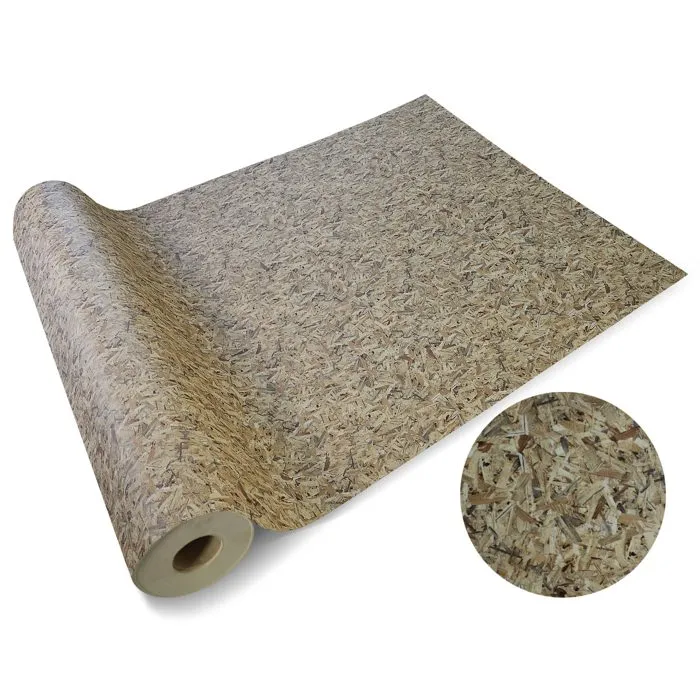 Revêtement de sol PVC 3D Moonlight Osb Vinyle 100 x 100 cm - Floordirekt