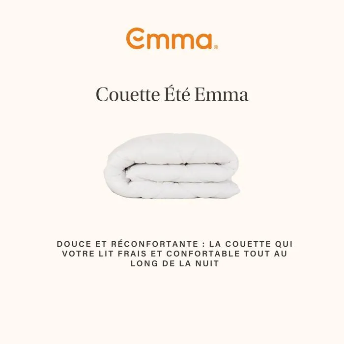 Emma Couette Été Emma 140x200 Cm Douce Réconfortante Légère Enveloppante Respirante Aérée