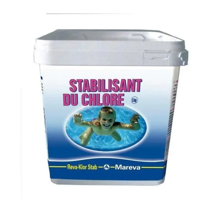 Stabilisant Du Chlore Granulé 4.5kg Mareva