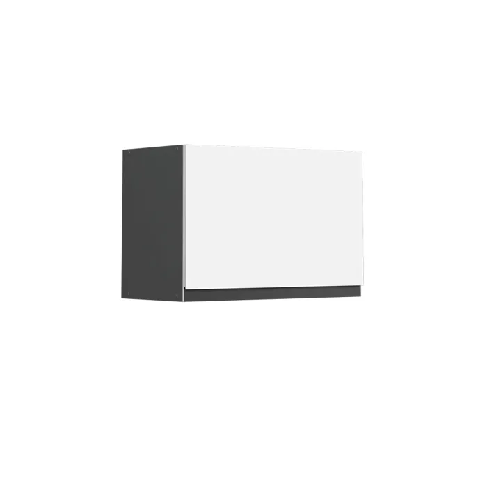 Vicco Elément haut de cuisine Blanc 60cm J-Shape, plat