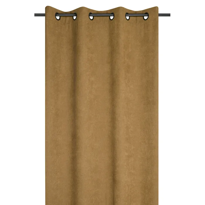 Rideau Dandy Camel Velour 140x260 Cm