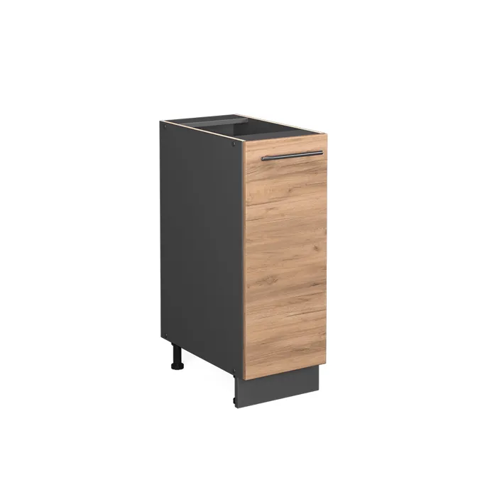 Vicco Meuble de cuisine Chêne de force doré 30cm sans PT