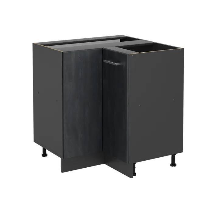 Vicco Meuble dangle Béton noir/Anthracite 75.6cm sans plan de travail