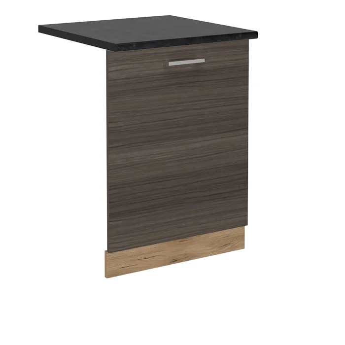 Vicco Panneau de lave-vaisselle Gris noble 60cm, PT Anthracite