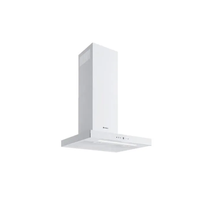 Hotte Murale Aspirante Silencieuse - 60 cm - 596 m3/h - LONATIO - Blanc