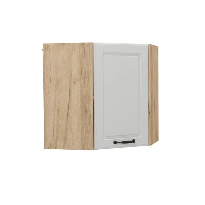 Vicco Elément haut de cuisine Blanc campagne 57cm
