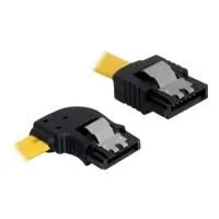 Delock Cable Sata 6 Gb/s Links/gerade Metal 30 Cm