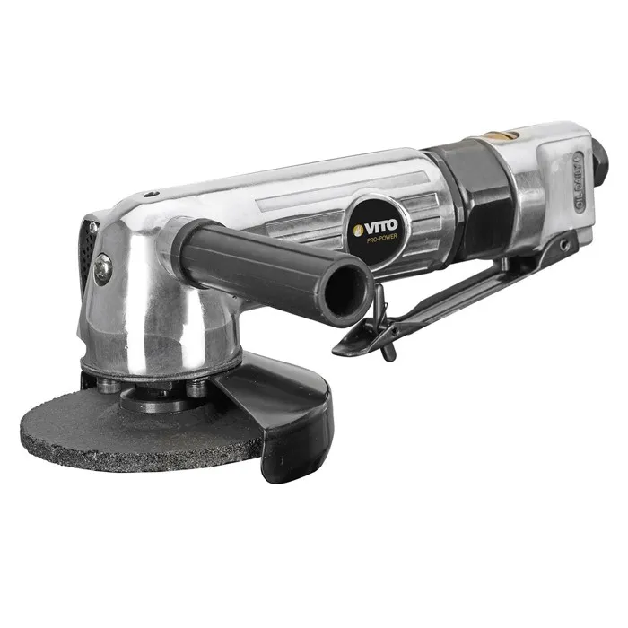 Meuleuse d'angle Pneumatique Disque 100 mm Alesage 10mm Pression 6.2 bar Air comprimé VITO