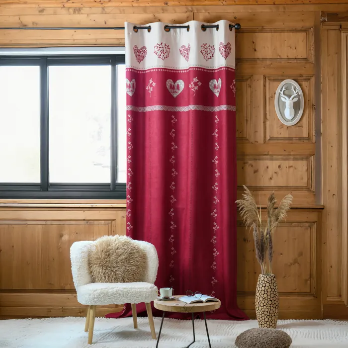 Rideau Montagnard Déco Chalet