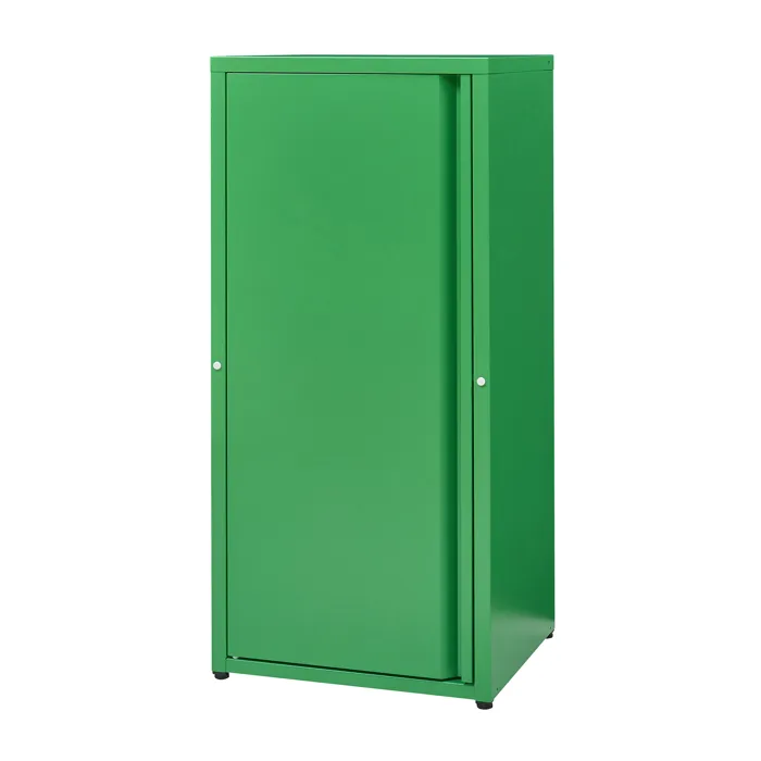 Armoire métallique Burlöv acier 88 x 40 x 35 cm vert pomme en.casa