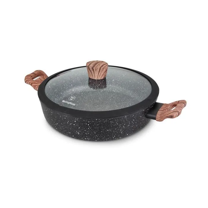 Westinghouse - Poêle À Frire 32 Cm - Induction - Marbre Noir - Edition Spéciale