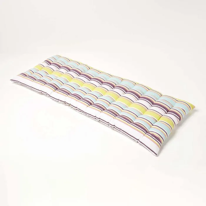 Coussin Pour Banc De Jardin 2 Places Osaka Vert - Homescapes