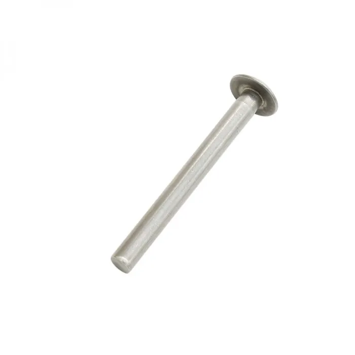 Lot de 5 pitons fixes d'ancrage droit - Diam 8 x 80 mm - Linxor