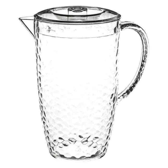 Pichet Martelé Avec Couvercle 2l "estiva" - 5five