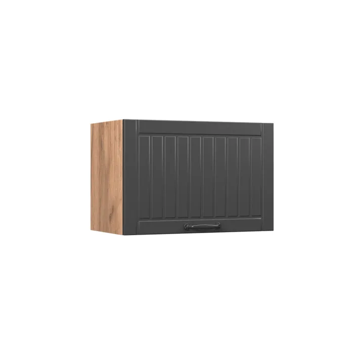 Vicco Elément haut de cuisine Gris foncé 60cm Plat